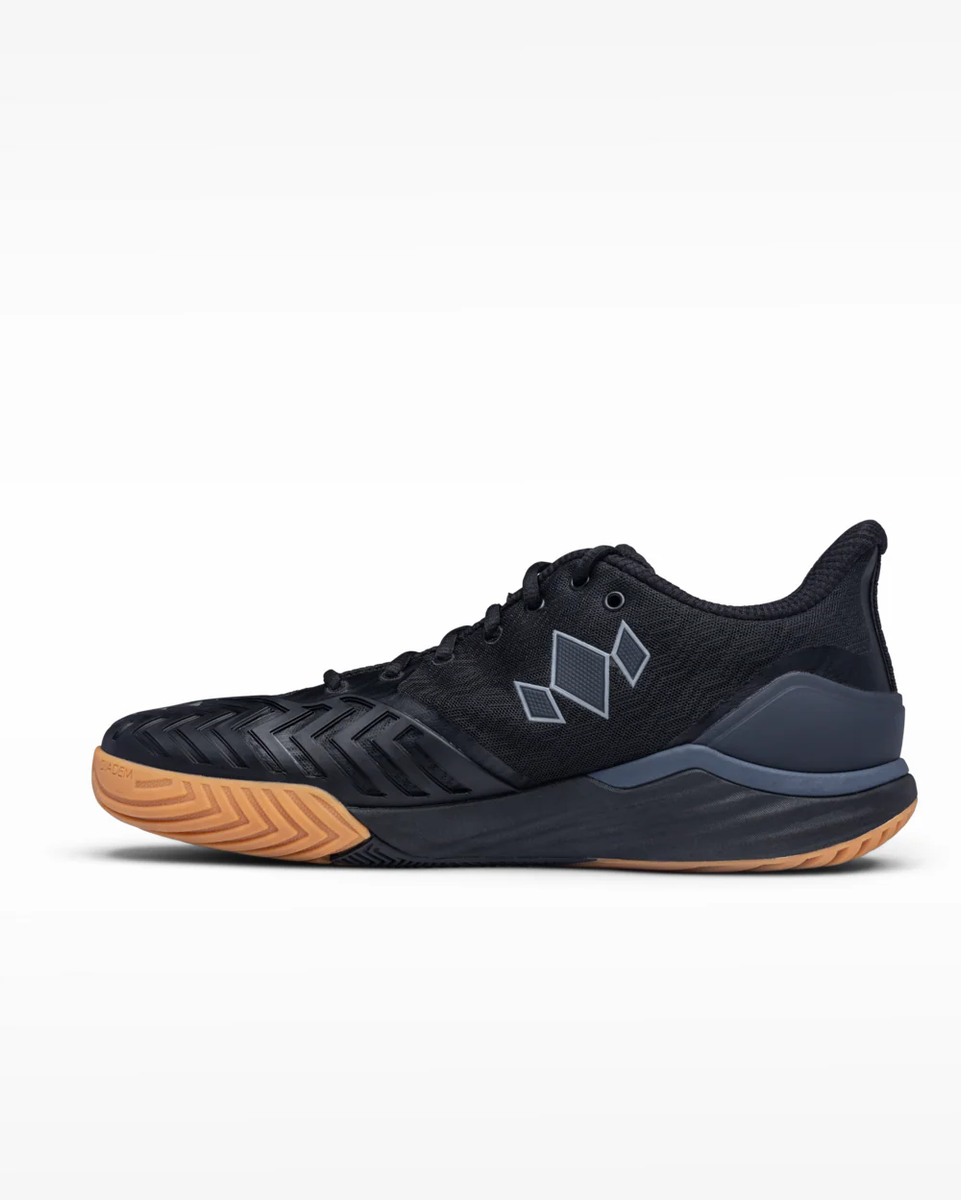 Diadem Court Burst Hard Court Shoes (Black/Gum) (Tennis