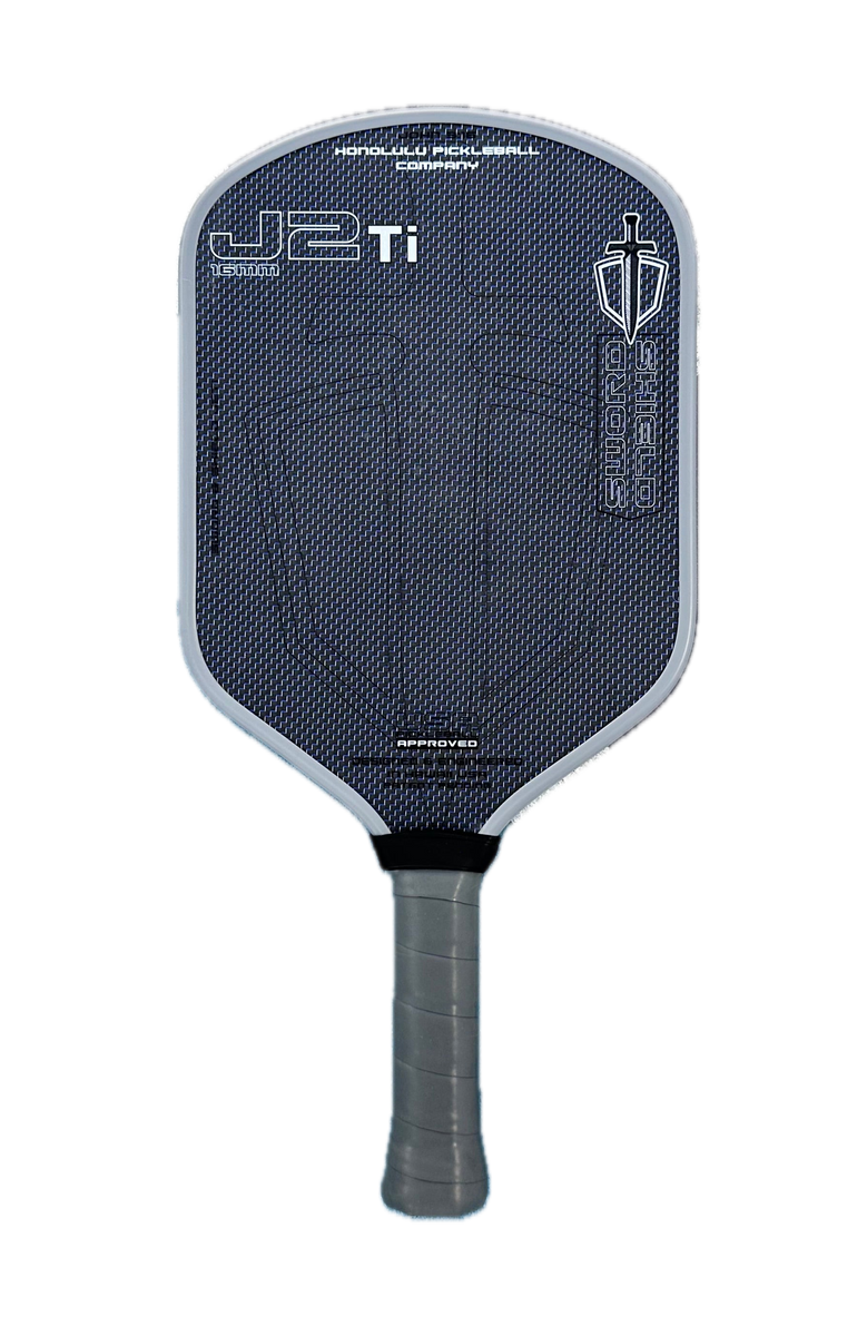 Honolulu Sword & Shield J2TI Pickleball Paddle (Blue) – SPORTSSHOP SG