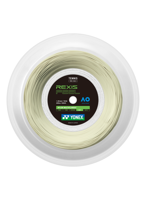 Yonex Rexis Feel 1.30mm - Natural (+$31.00) – SPORTSSHOP SG