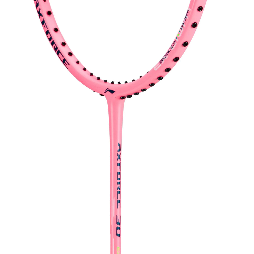 Li-Ning AXForce 30 Ex-Light Badminton Racket (Unstrung) (Neon Pink ...