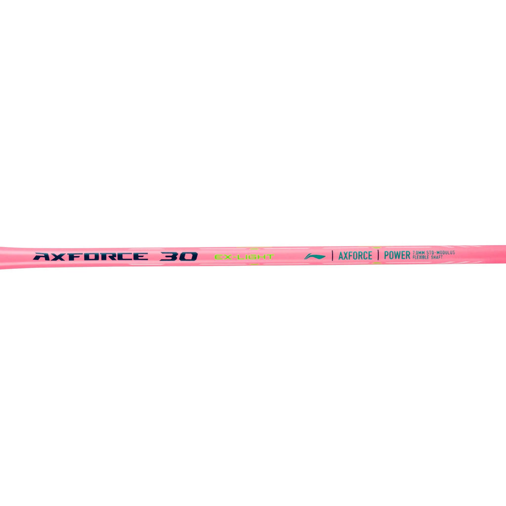 Li-Ning AXForce 30 Ex-Light Badminton Racket (Unstrung) (Neon Pink ...