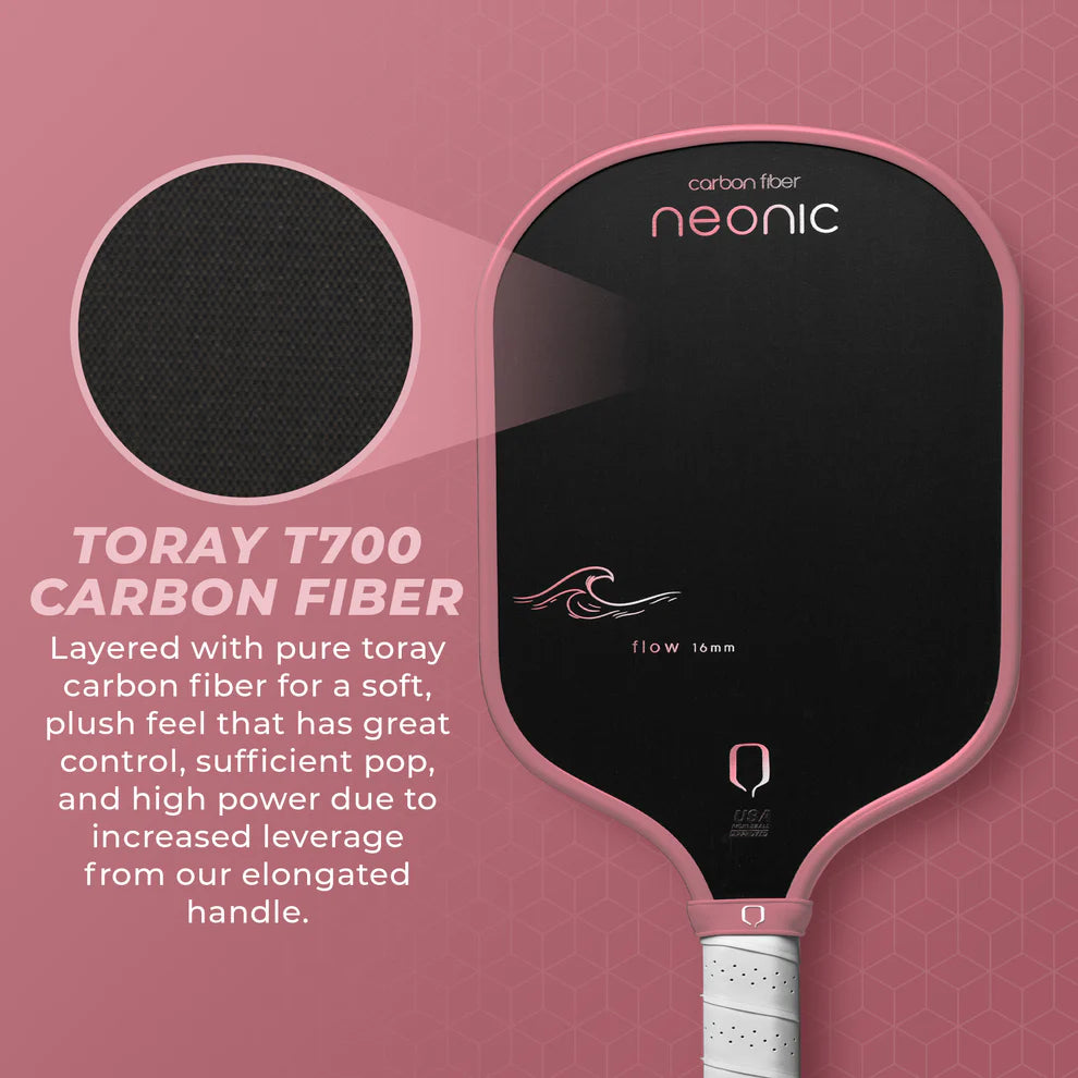 Neonic Flow 16MM (Rose Gold) Pickleball Paddle – SPORTSSHOP SG