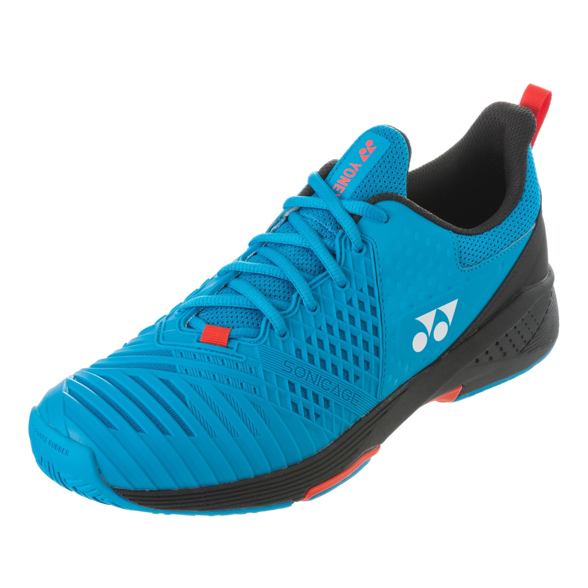 Yonex Power Cushion Sonicage 3 Wide Unisex Tennis Shoe (Blue/Black