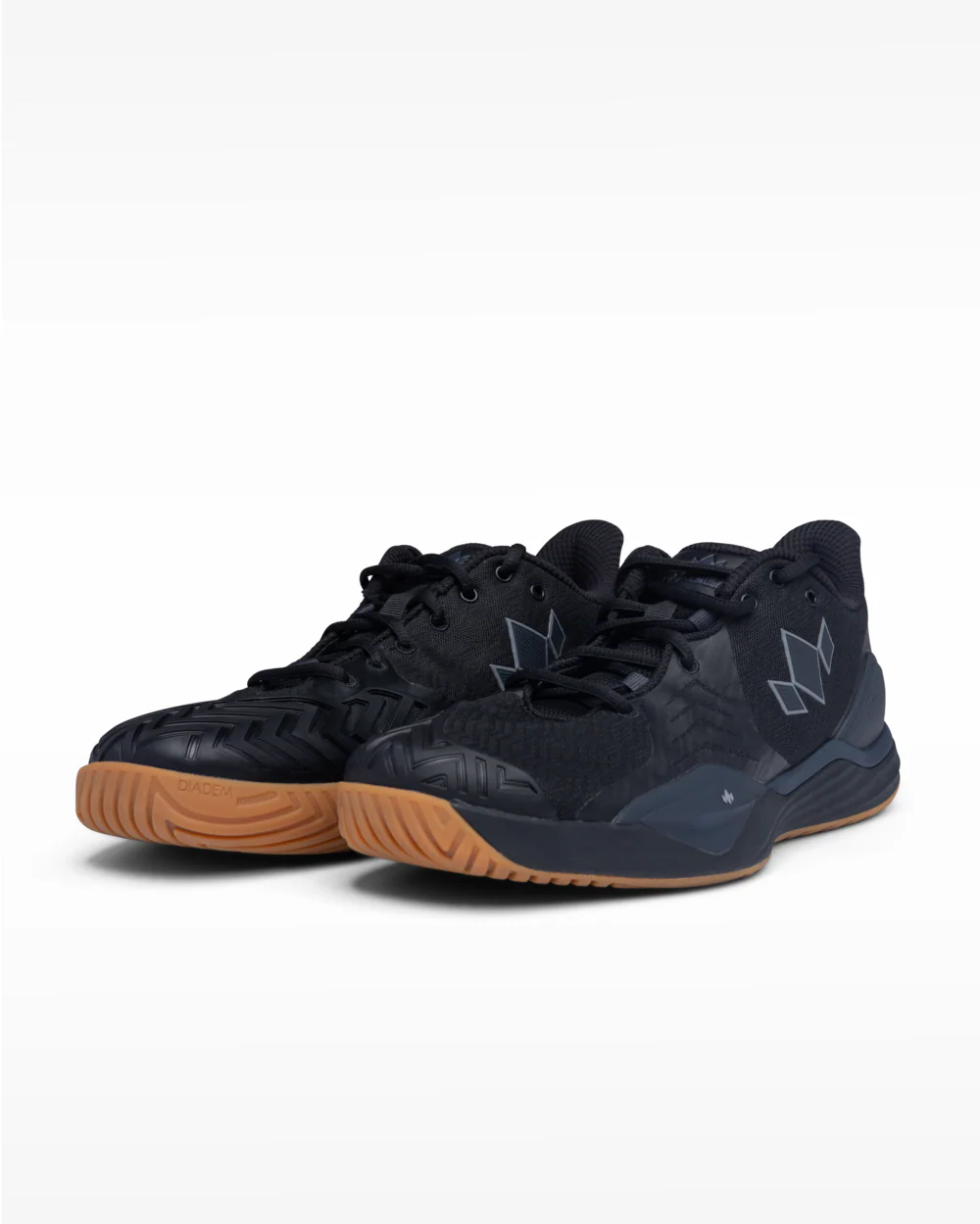 Diadem Court Burst Hard Court Shoes (Black/Gum) (Tennis