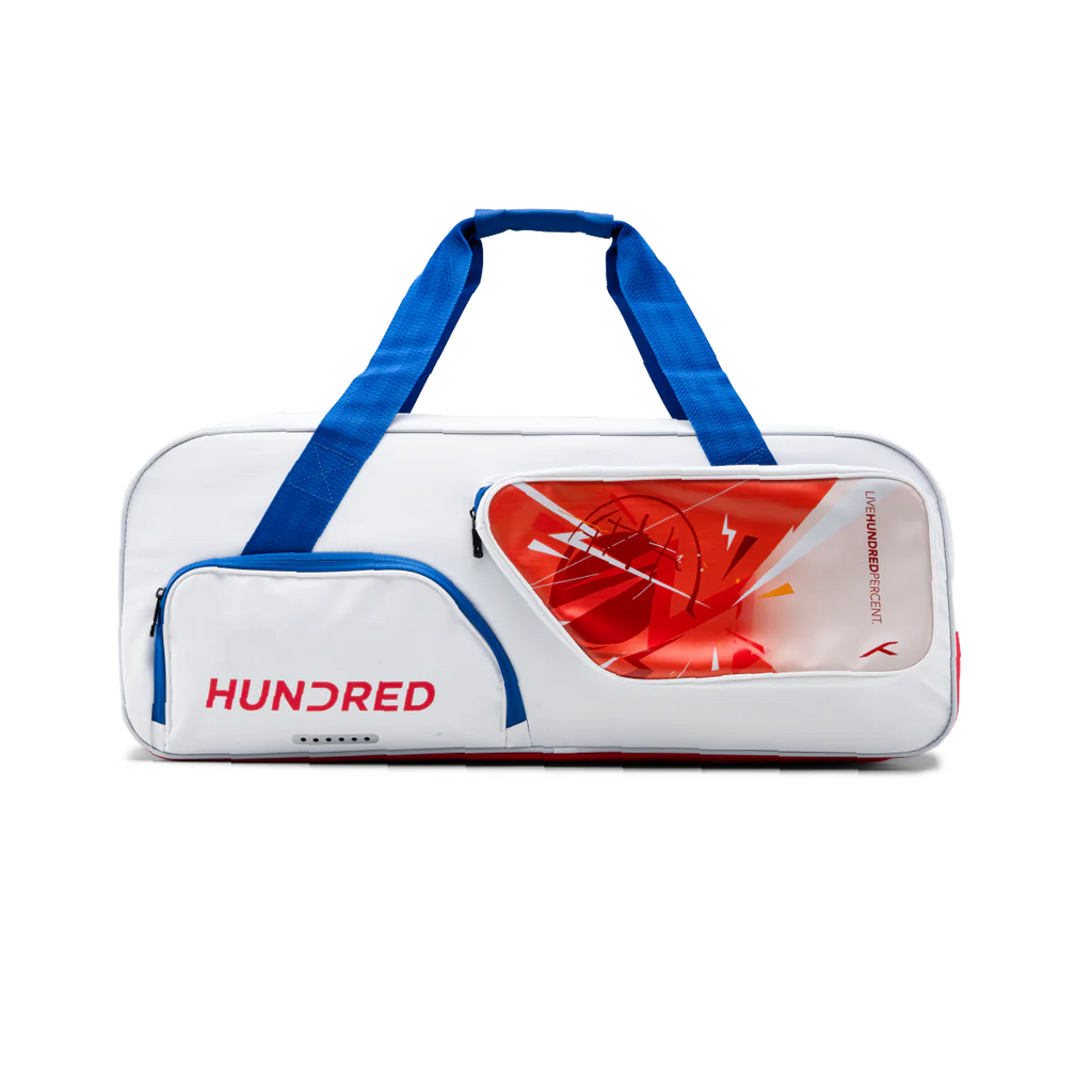 Hundred Monolith Kit Bag (6 in 1 Racket Bag) (White) – SPORTSSHOP SG