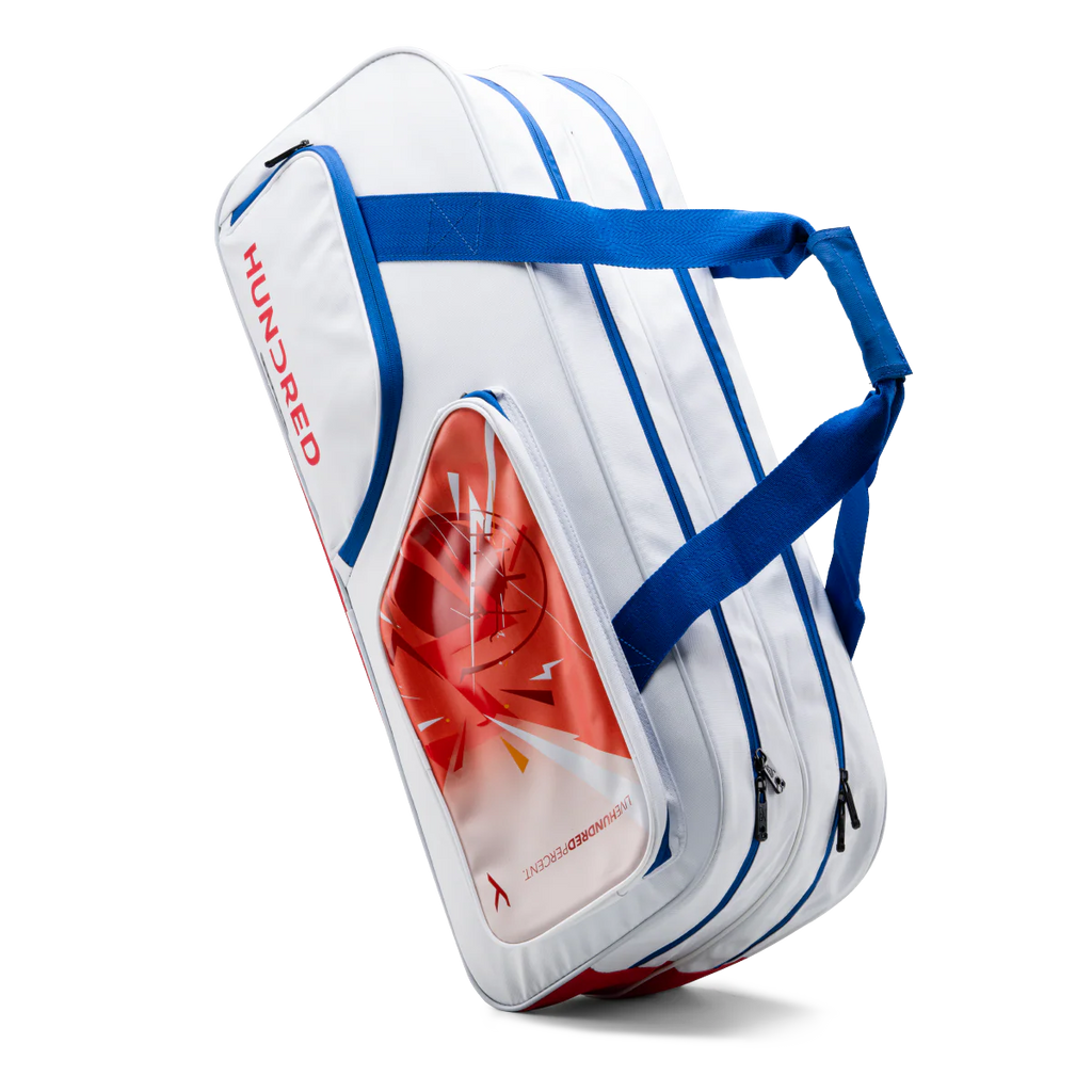 Hundred Monolith Kit Bag (6 in 1 Racket Bag) (White) – SPORTSSHOP SG