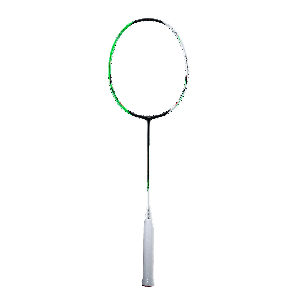 Li-Ning Halbertec 3000 Badminton Racket (Unstrung) (Pearl White/Jade G ...