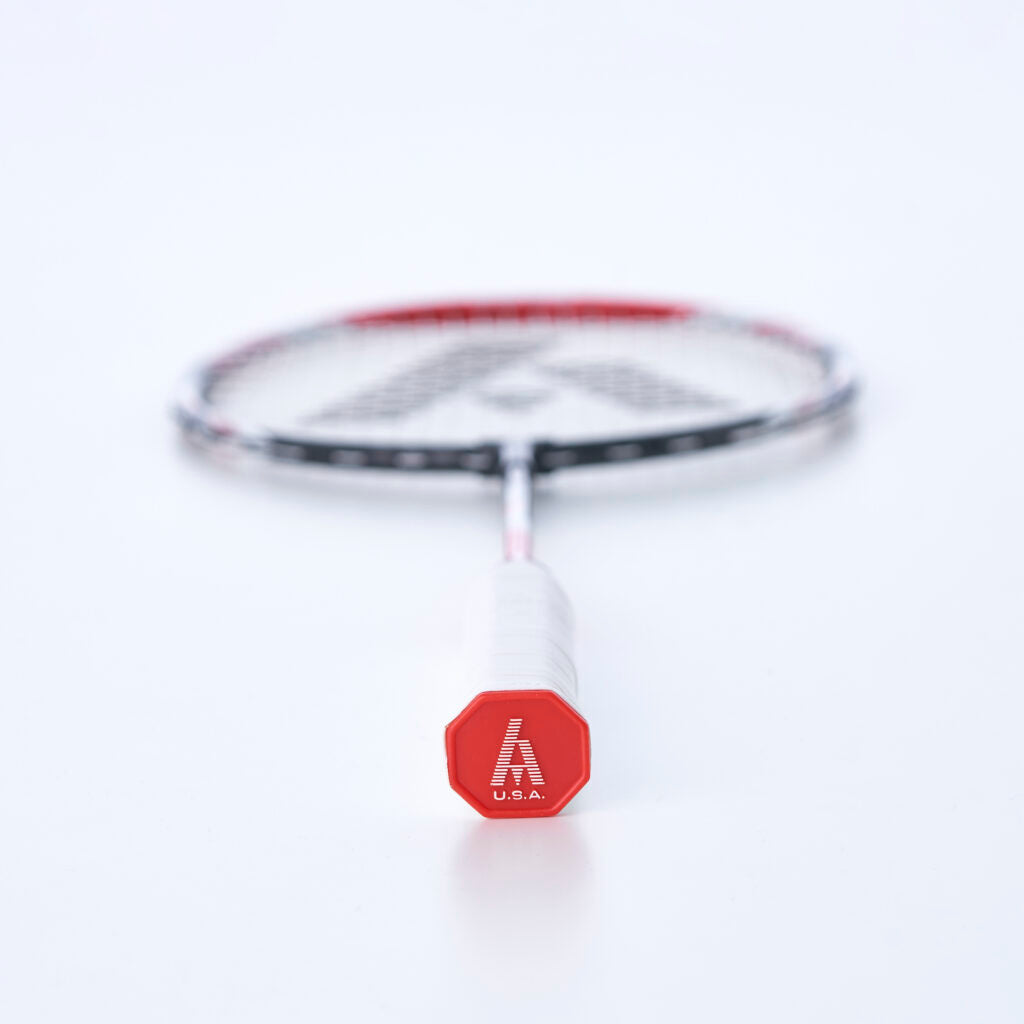 Ashaway AM-JR 303 Junior Badminton Racket (Black/Red) – SPORTSSHOP SG