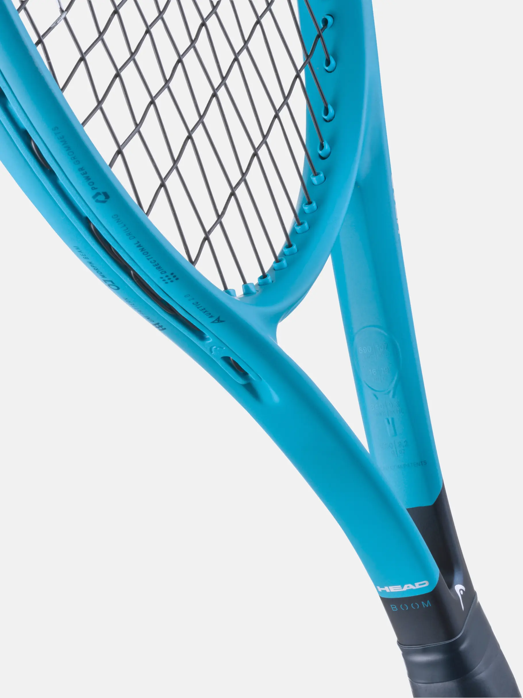 Heat Boom Racket Head Boom Team 2026 Tennis Racket (Ski Blue) | Sportsshop SG ...