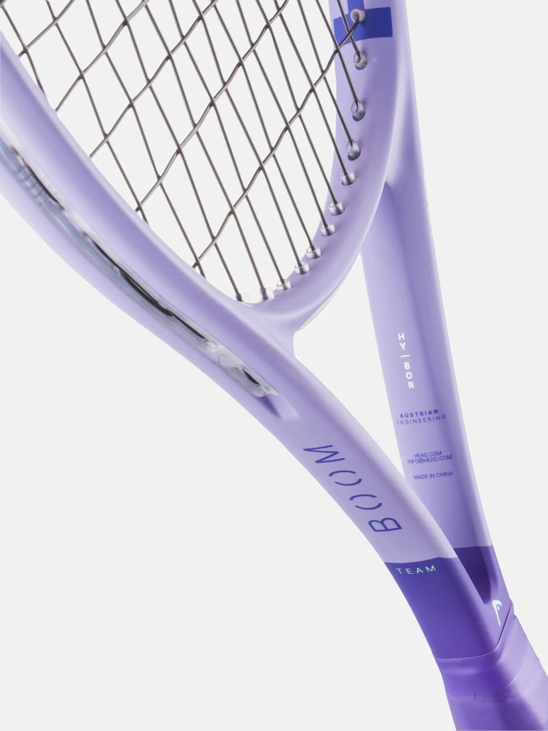 Heat Boom Racket Head Boom Team Alternate 2026 Tennis Racket (Purple) | Sportsshop SG ...