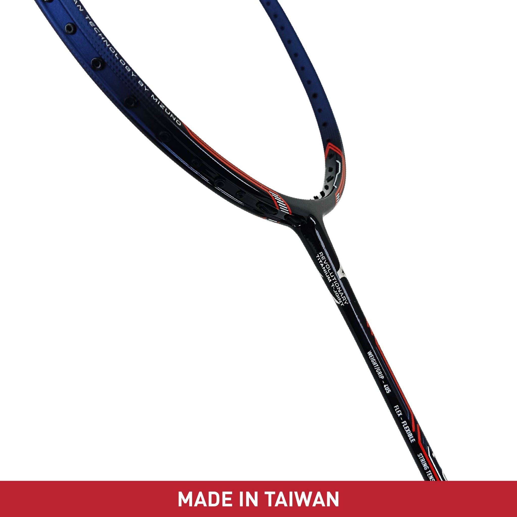 Mizuno Fortius 50 Spirit 2024 Badminton Racket (Stone Blue