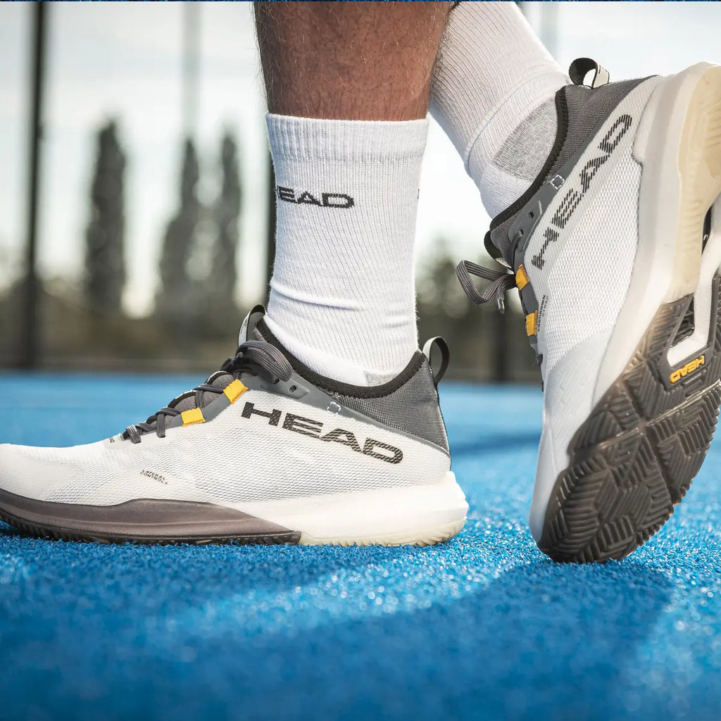 Head Motion Pro Men's Padel Shoes (White/Black) – SPORTSSHOP SG