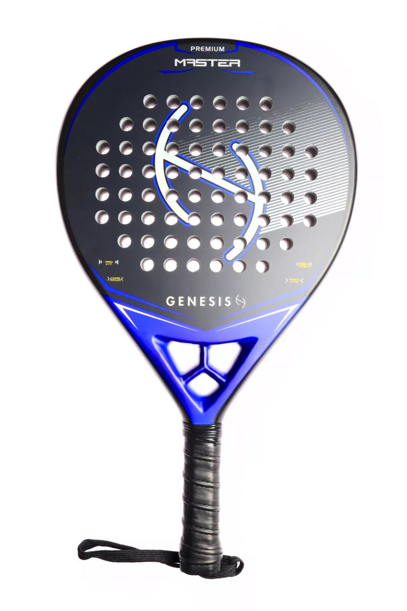 Genesis Premium Master Blue Power Intermediate Padel Racket – SPORTSSHOP SG