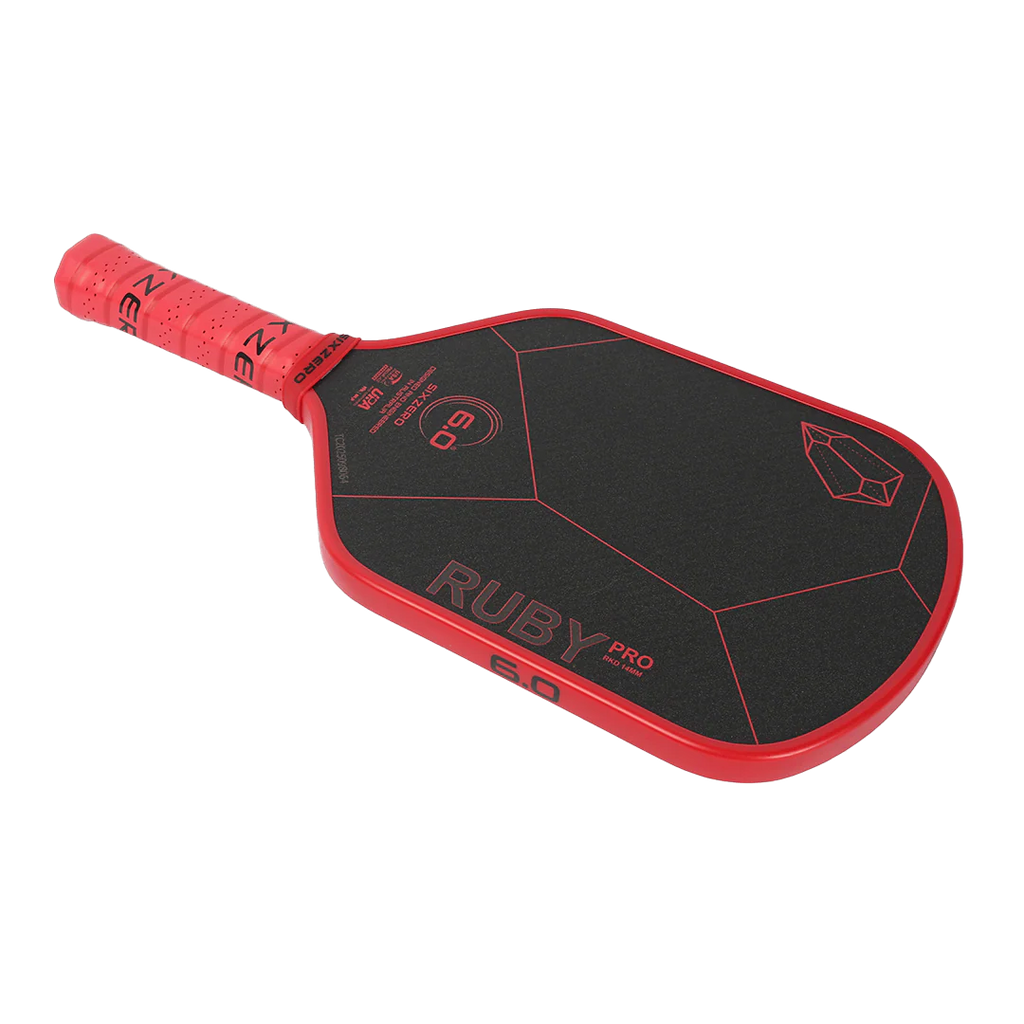 Six Zero Ruby Pro 14MM Pickleball Paddle | Pickleball Lab SG ...