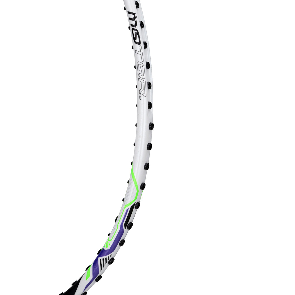 Li-Ning Halbertec Motor Badminton Racket (Unstrung) (Pearl White ...