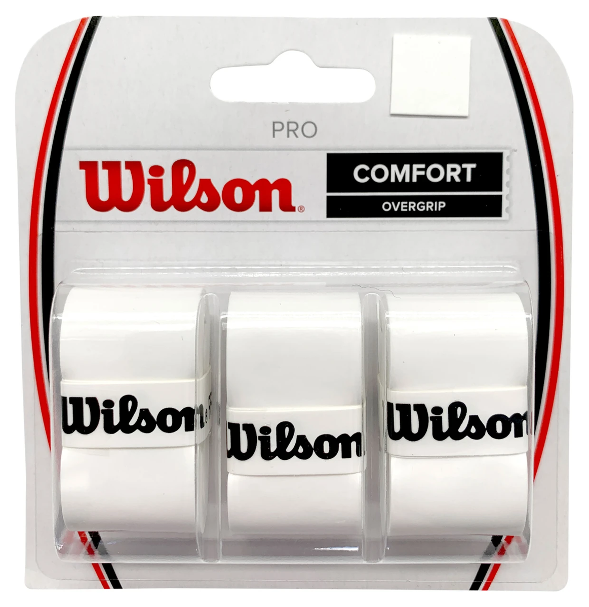 Wilson Pro Overgrip (White) (3 Pack) – SPORTSSHOP SG