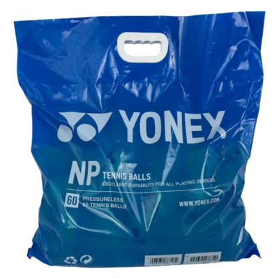 Yonex Non‑Pressurised Vinyl Tennis Balls (Bag of 60) | Sportsshop